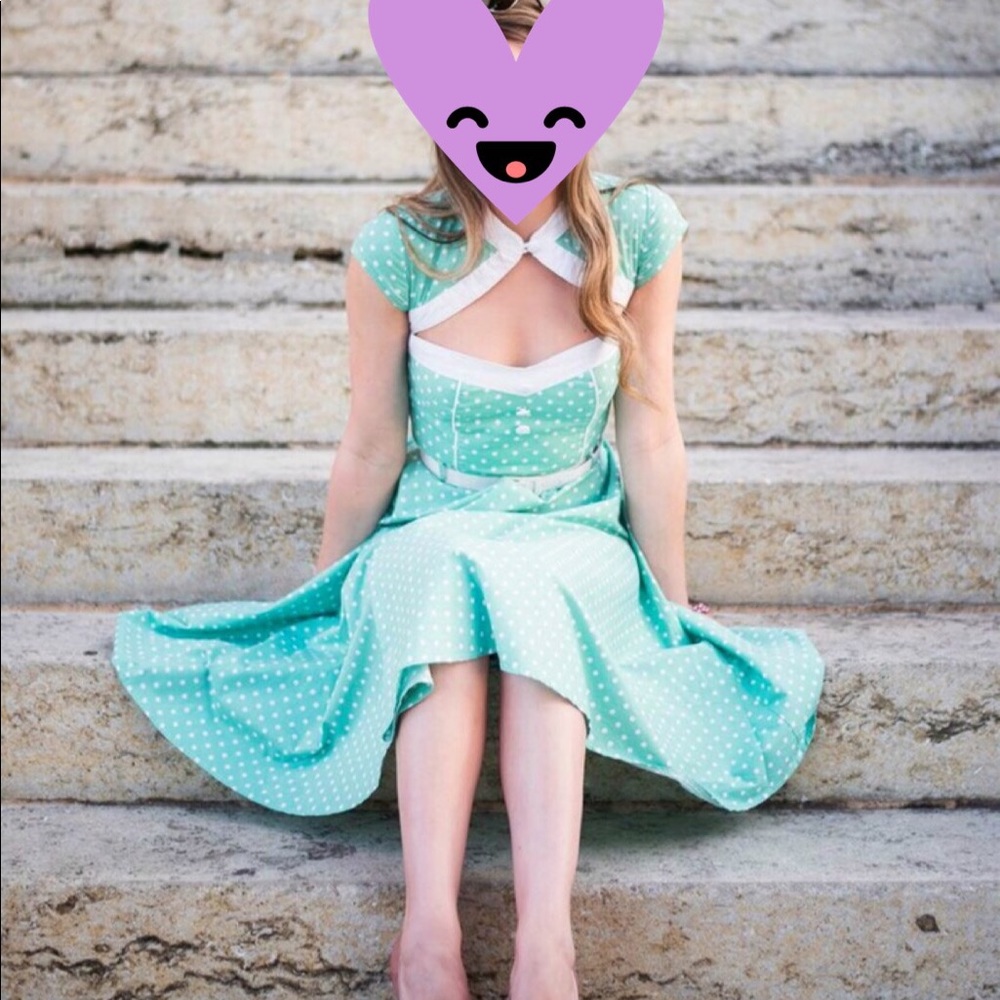 Vintage retro 50s dress